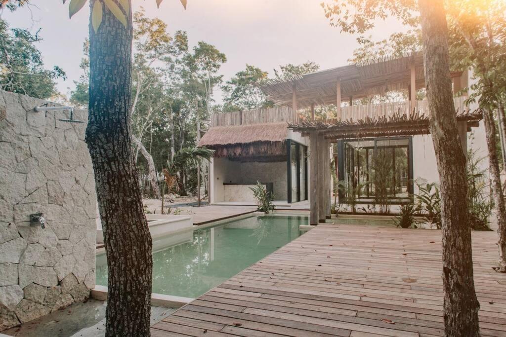 Villa Xuncari In The Heart Of The Jungle Tulum Exterior foto