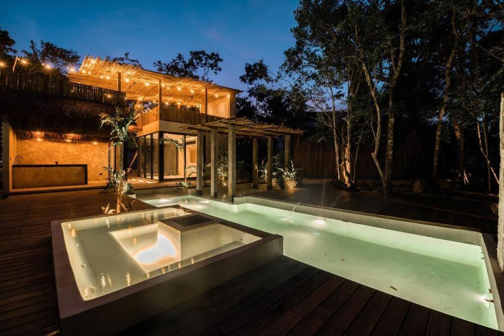 Villa Xuncari In The Heart Of The Jungle Tulum Exterior foto
