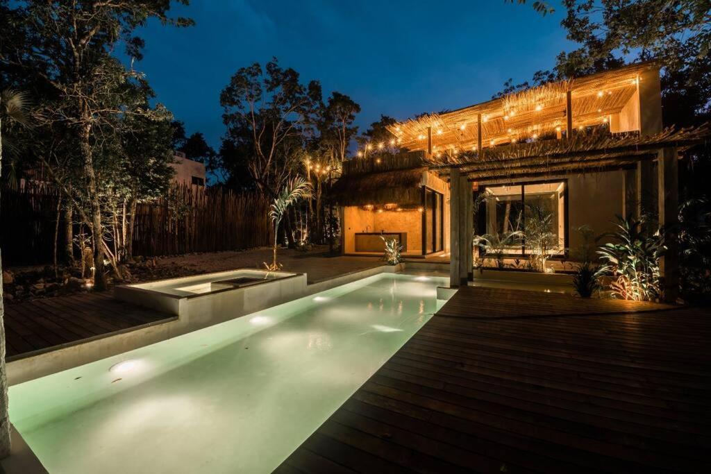 Villa Xuncari In The Heart Of The Jungle Tulum Exterior foto